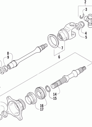 SECONDARY DRIVE ASSEMBLY