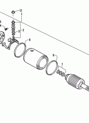 STARTER MOTOR ASSEMBLY