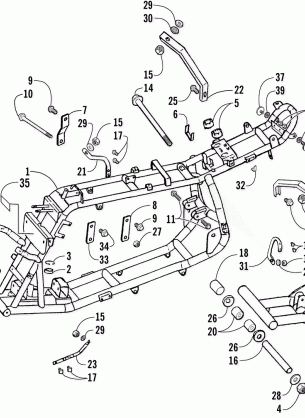 FRAME AND RELATED PARTS