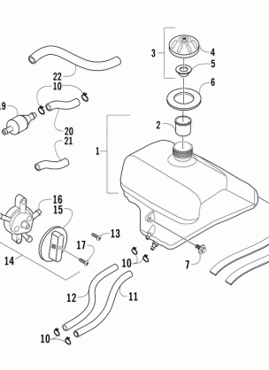 GAS TANK ASSEMBLY