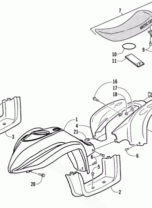 BODY AND SEAT ASSEMBLY