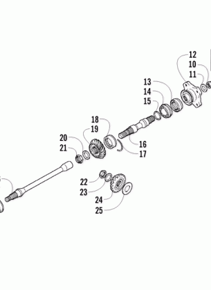 SECONDARY DRIVE ASSEMBLY