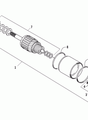 STARTER MOTOR ASSEMBLY