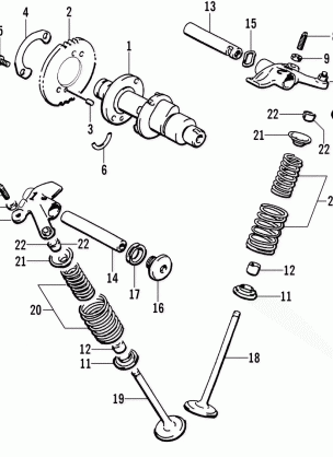 CAMSHAFT / VALVE ASSEMBLY