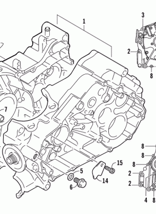 CRANKCASE ASSEMBLY