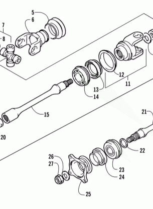 SECONDARY DRIVE ASSEMBLY