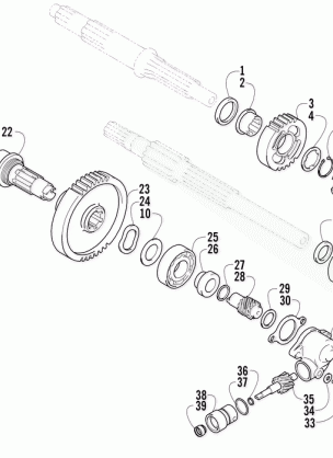 SECONDARY TRANSMISSION ASSEMBLY