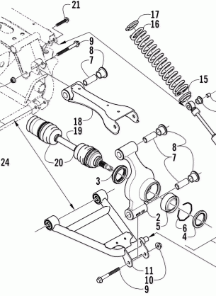 REAR SUSPENSION ASSEMBLY