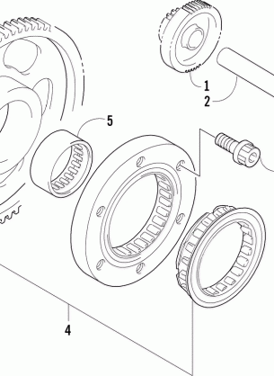 STARTER CLUTCH ASSEMBLY