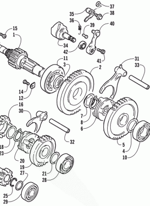 SECONDARY TRANSMISSION ASSEMBLY