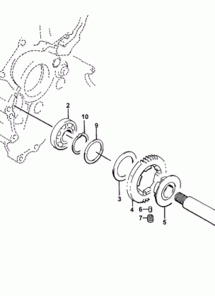 CRANK BALANCER ASSEMBLY