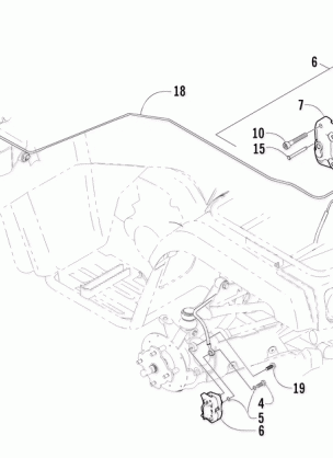 HYDRAULIC FOOT BRAKE ASSEMBLY