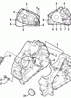 CRANKCASE ASSEMBLY