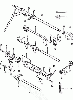 GEAR SHIFTING ASSEMBLY