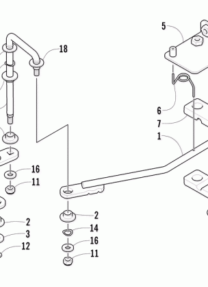 FRONT DRIVE SHIFT LINKAGE ASSEMBLY
