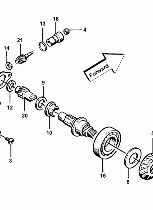 SPEEDOMETER DRIVE ASSEMBLY