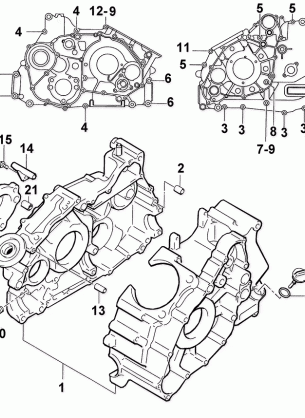 CRANKCASE ASSEMBLY