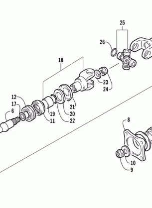 SECONDARY DRIVE ASSEMBLY