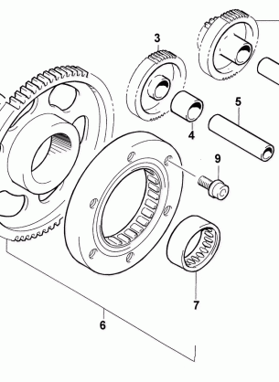 STARTER CLUTCH ASSEMBLY