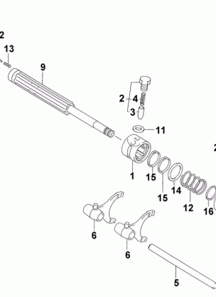 GEAR SHIFTING ASSEMBLY