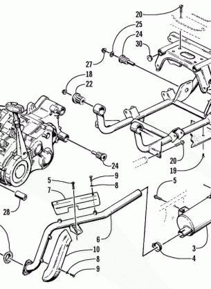 ENGINE AND RELATED PARTS