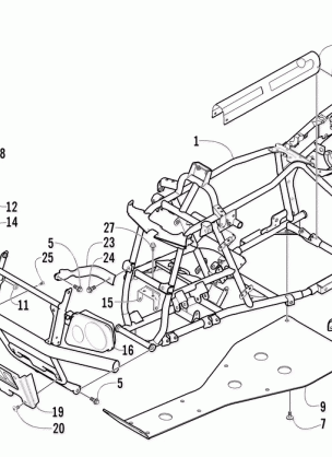 FRAME AND RELATED PARTS