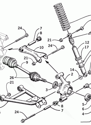 REAR SUSPENSION ASSEMBLY