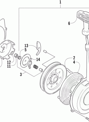 RECOIL STARTER ASSEMBLY