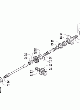 SECONDARY DRIVE ASSEMBLY