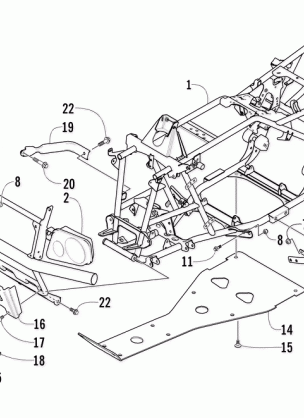 FRAME AND RELATED PARTS