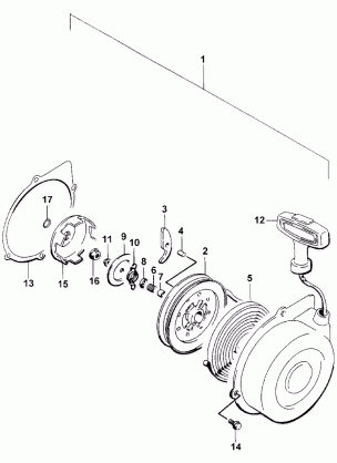 RECOIL STARTER ASSEMBLY