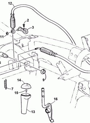 REVERSE SHIFT LEVER ASSEMBLY