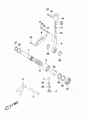 HI / LO SHIFTER ASSEMBLY