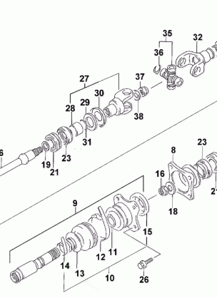 SECONDARY DRIVE ASSEMBLY