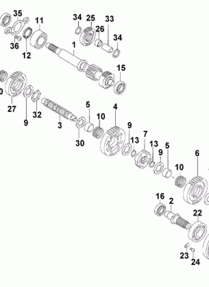 SECONDARY TRANSMISSION ASSEMBLY