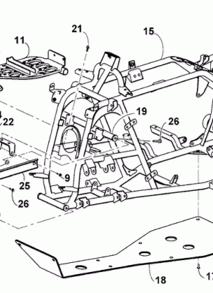 FRAME AND RELATED PARTS