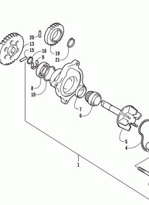 WATER PUMP ASSEMBLY