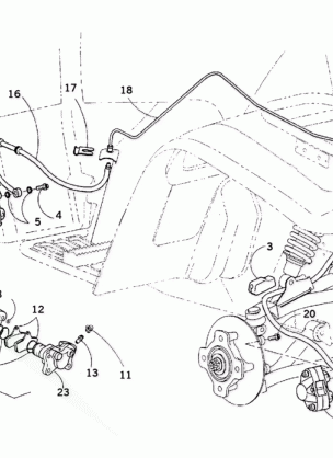 HYDRAULIC BRAKE ASSEMBLY