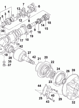 FINAL BEVEL GEAR ASSEMBLY