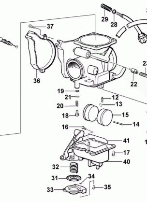 CARBURETOR (500 cc)