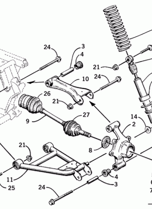 REAR SUSPENSION ASSEMBLY