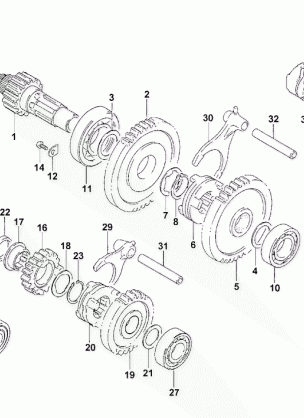 SECONDARY TRANSMISSION ASSEMBLY