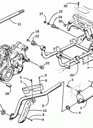 ENGINE AND RELATED PARTS