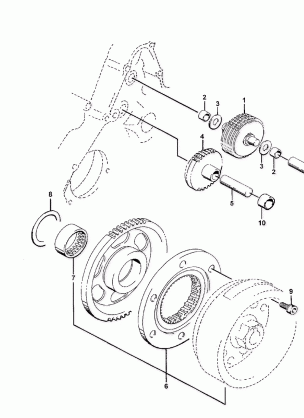 STARTER CLUTCH ASSEMBLY