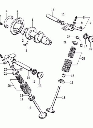 CAMSHAFT / VALVE ASSEMBLY