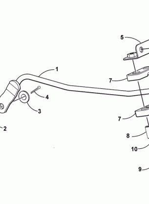 FRONT SHIFT LINKAGE ASSEMBLY