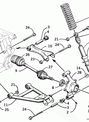 REAR SUSPENSION ASSEMBLY