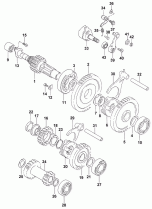 SECONDARY TRANSMISSION ASSEMBLY