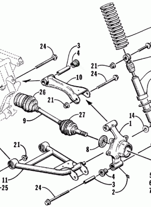 REAR SUSPENSION ASSEMBLY