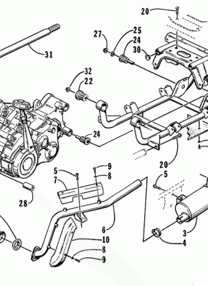 ENGINE AND RELATED PARTS